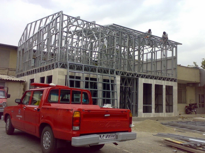 Prefabricated Steel Structure Industrial Metal Frame Light Building Car Park (KXD-SSB1300)