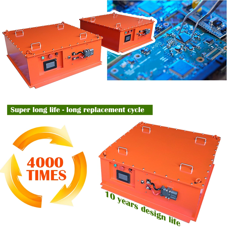 Cts ODM IP65 48V 300ah LiFePO4 15kwh Lithium Battery for Electric Forklift/Tractor
