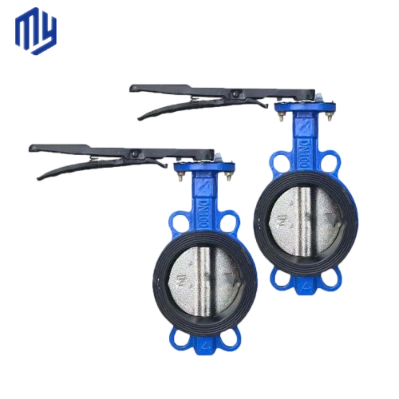 DN50 Wafer Connection 10 Inch Stainless Steel Pneumatic Butterfly Valve