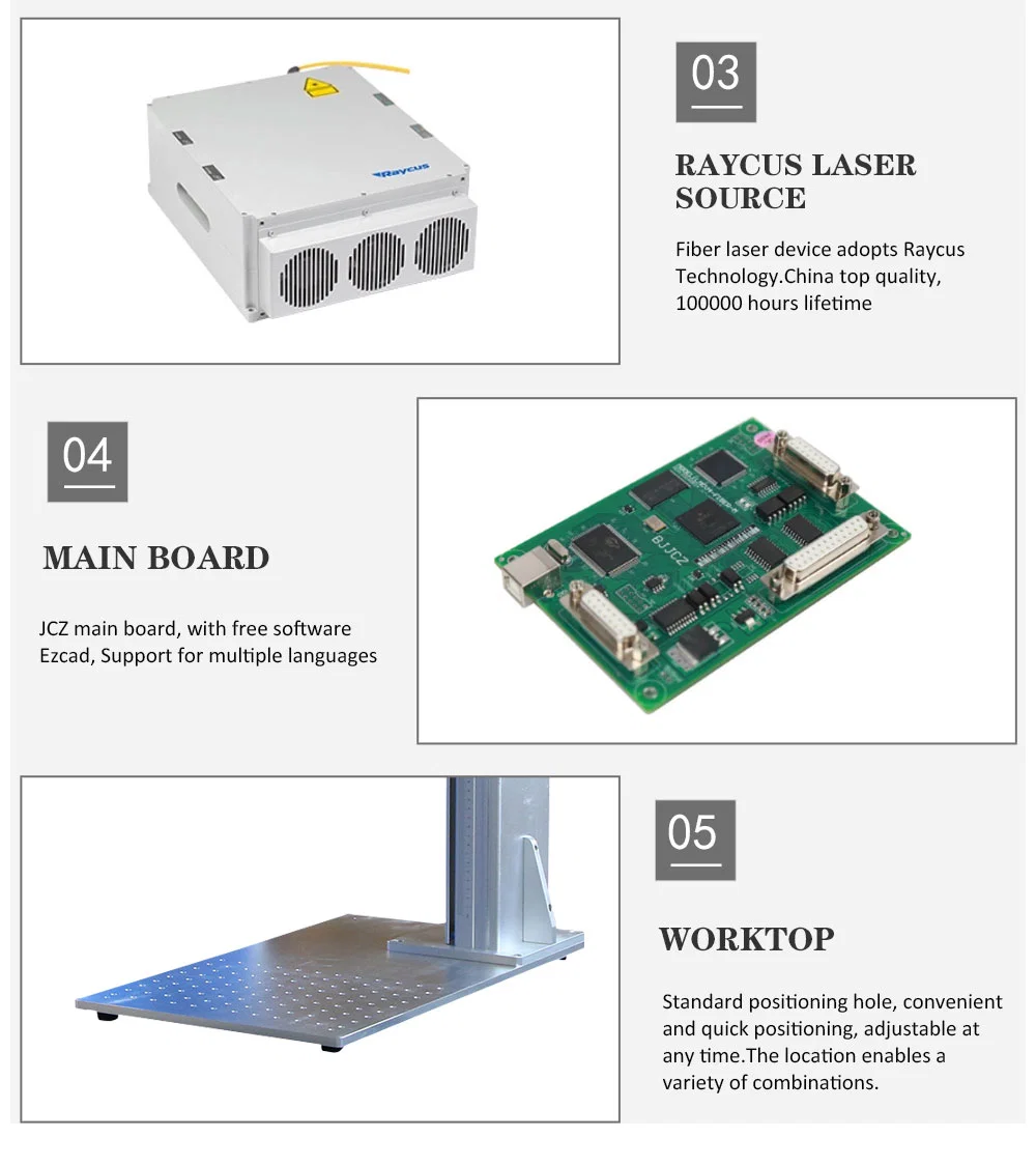 Fiber Laser Marking Machine Laser Marker for Metal