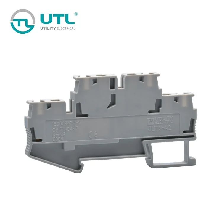 Utl Phoenix Contact 4mm Spring Screwless Multi Level Terminal Block