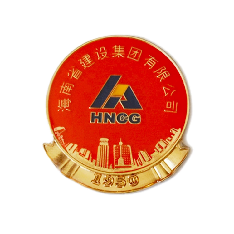 Metal Lapel Pin Name Label University College Badge Souvenir Pin Metal Badge Custom Enamel Pin