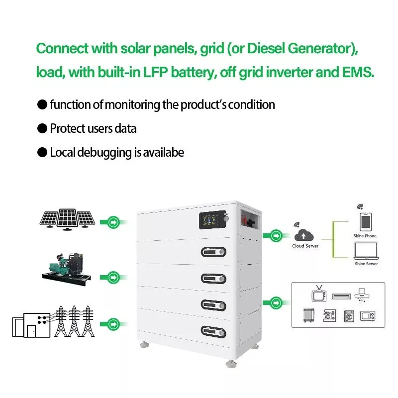 House Use Solar Power Storage with Solar Battery 8kwh off Grid Battery Storage System