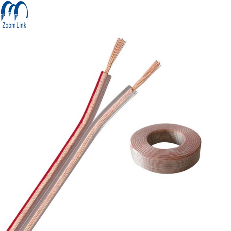 10AWG 12AWG 18AWG Transparent Speaker Cable