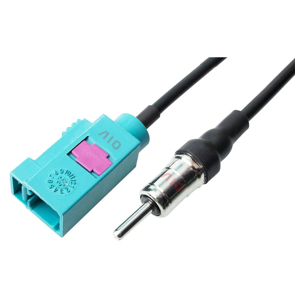 Aio Car ISO to DIN Connector Radio Aerial Antenna Converter Plug