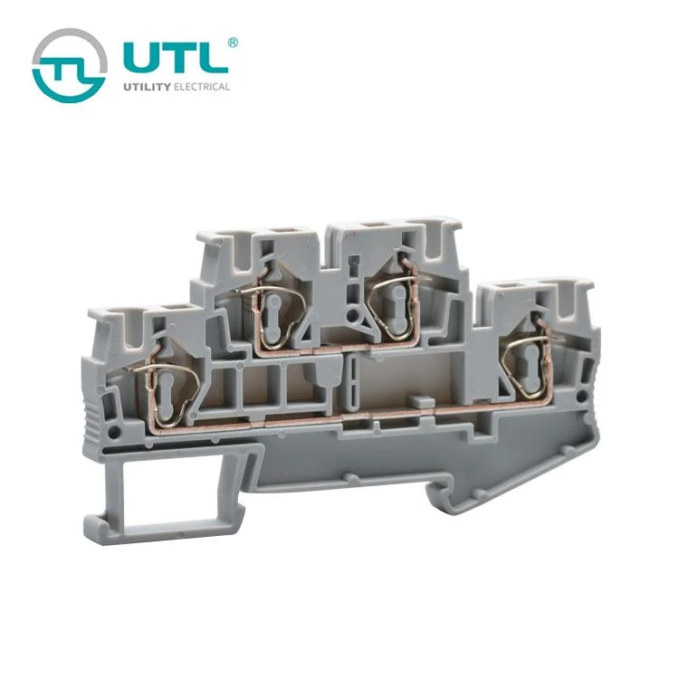 Utl Phoenix Contact 4mm Spring Screwless Multi Level Terminal Block