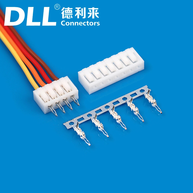 Replace Jst Scn 2.5mm 6p-Scn 7p-Scn Connector Plug PA66 Jst 3-Pin 4-Pin 2.5mm Battery Board Connector