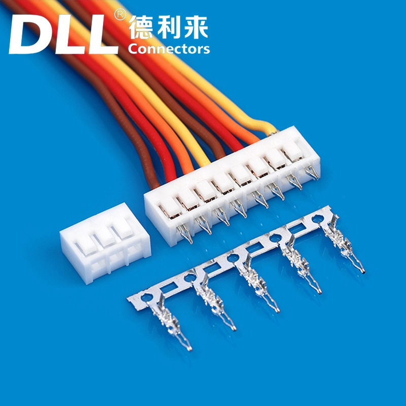 Replace Jst Scn 2.5mm 6p-Scn 7p-Scn Connector Plug PA66 Jst 3-Pin 4-Pin 2.5mm Battery Board Connector