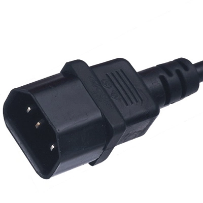 VDE Approval European 3pins Power Plug with Braided Wire