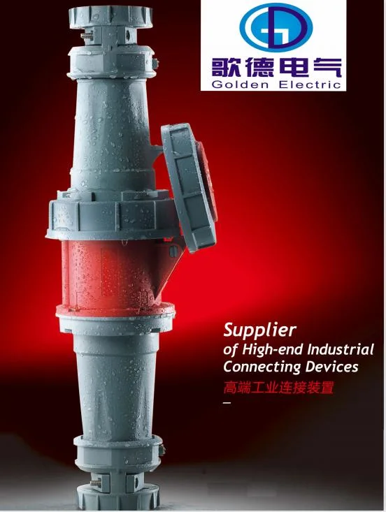 Industrial Socket Plug 16A 32A 63A 125A IP 67 New Type Male and Female with Cover Socket