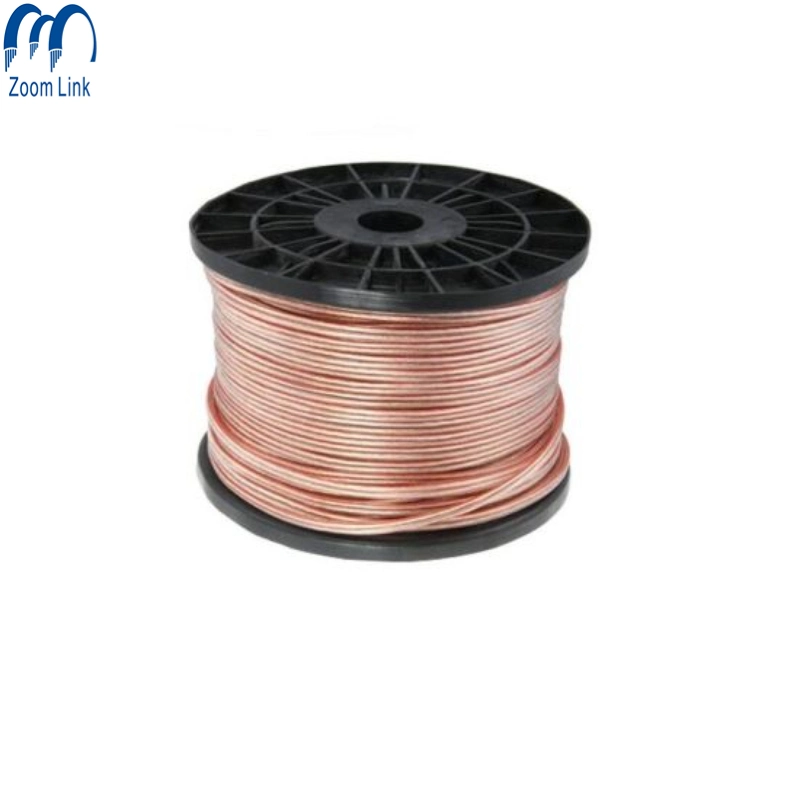 10AWG 12AWG 18AWG Transparent Speaker Cable