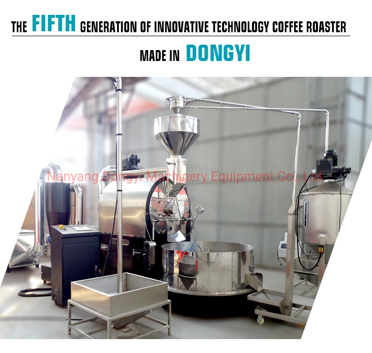 120kg Gas Coffee Roaster Commercial Coffee Roaster Machine Temperature Control Coffee Roaster Selling by Factory