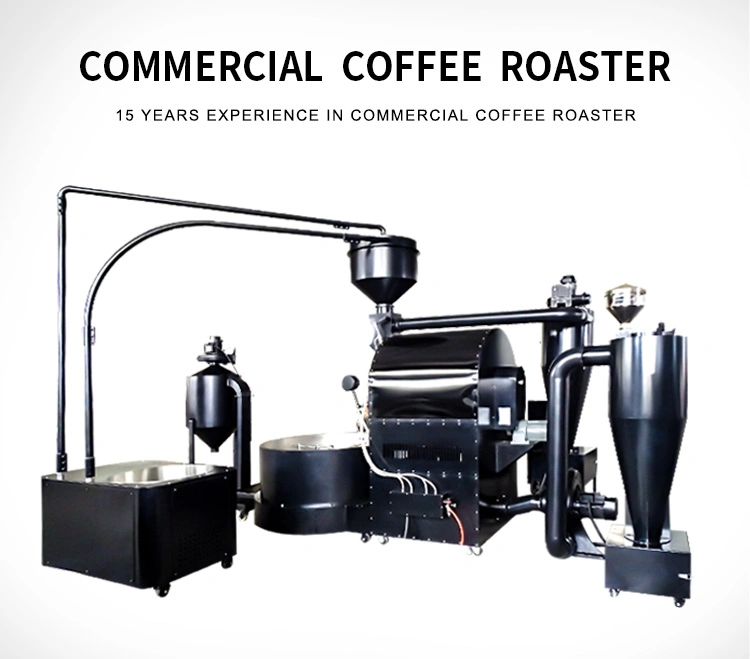 120kg Gas Coffee Roaster Commercial Coffee Roaster Machine Temperature Control Coffee Roaster Selling by Factory