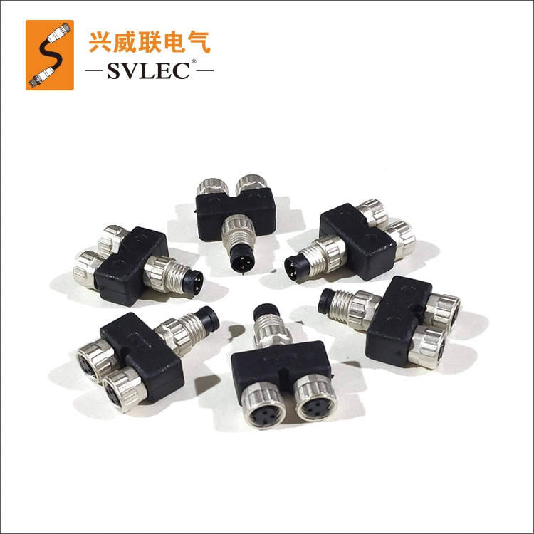 Svlec Adapters 4 Pin Type Will Adapter M8 Splitter M12 Y Connector