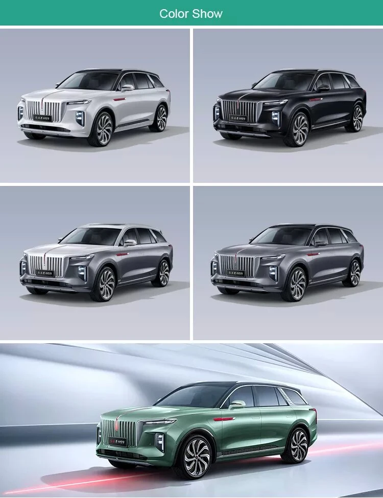 2024 Hongqi E-HS9 Luxury Price 6 7 Seats High Speed Vehicle 4WD Electric Electrical Auto SUV New Vehicle