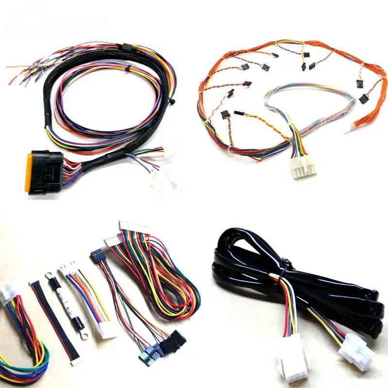 Factory Wholesale Electrical Equipment Connection Automobile Jumper Wiring Harness Customized