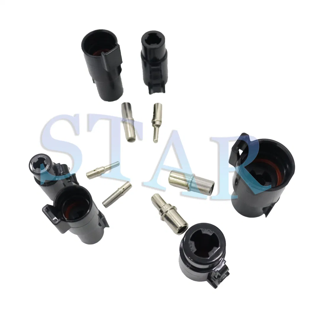 Manufacturer Hot Sale Dt Series Dtm Connector 2/3/4/6/8/12p Deutsch Waterproof Auto Connector Dtm04 Dtm06