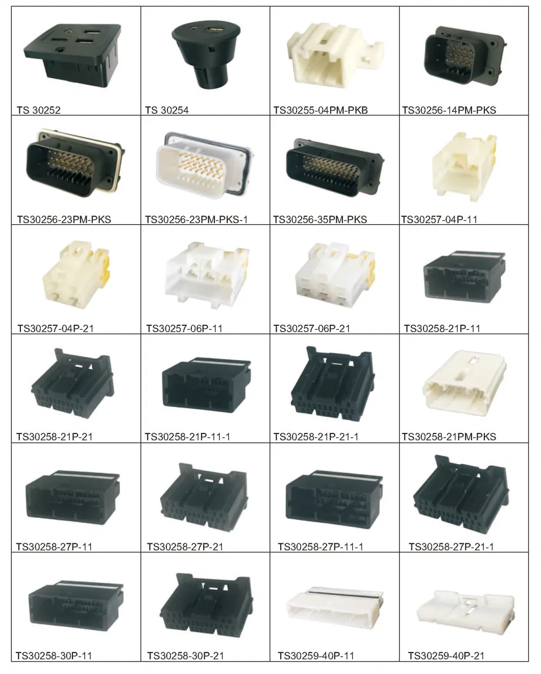 Tscn Header Assembly 23 Postion Vertic Car Electrical Waterproof Male ECU PCB Connector Dde Controller Te 776200-1