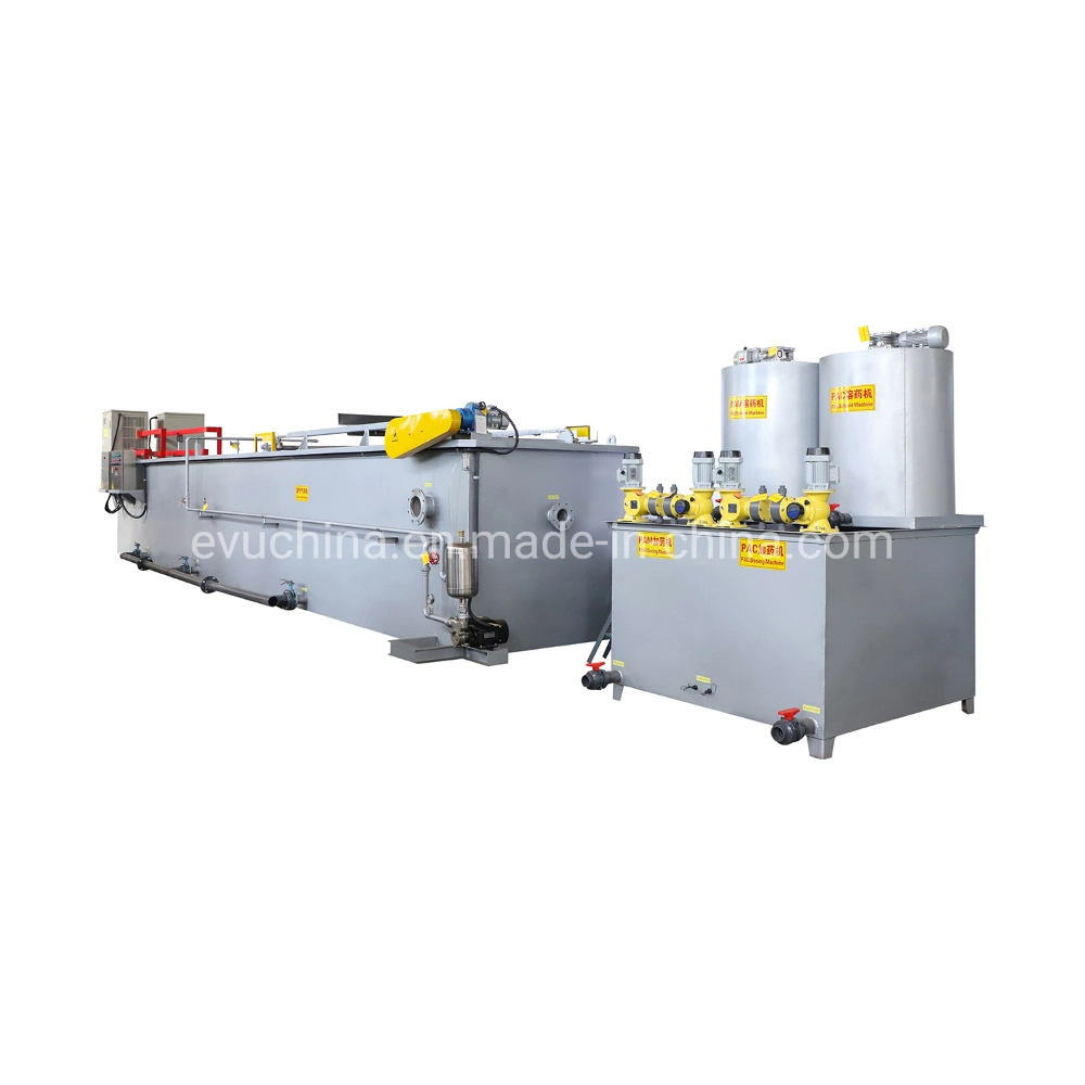Industrial Electrocoagulation System Textile Waste Water Purification Coagulation Machine Effluent Electrical Flocculation Equipment Sewage Treatment Plant