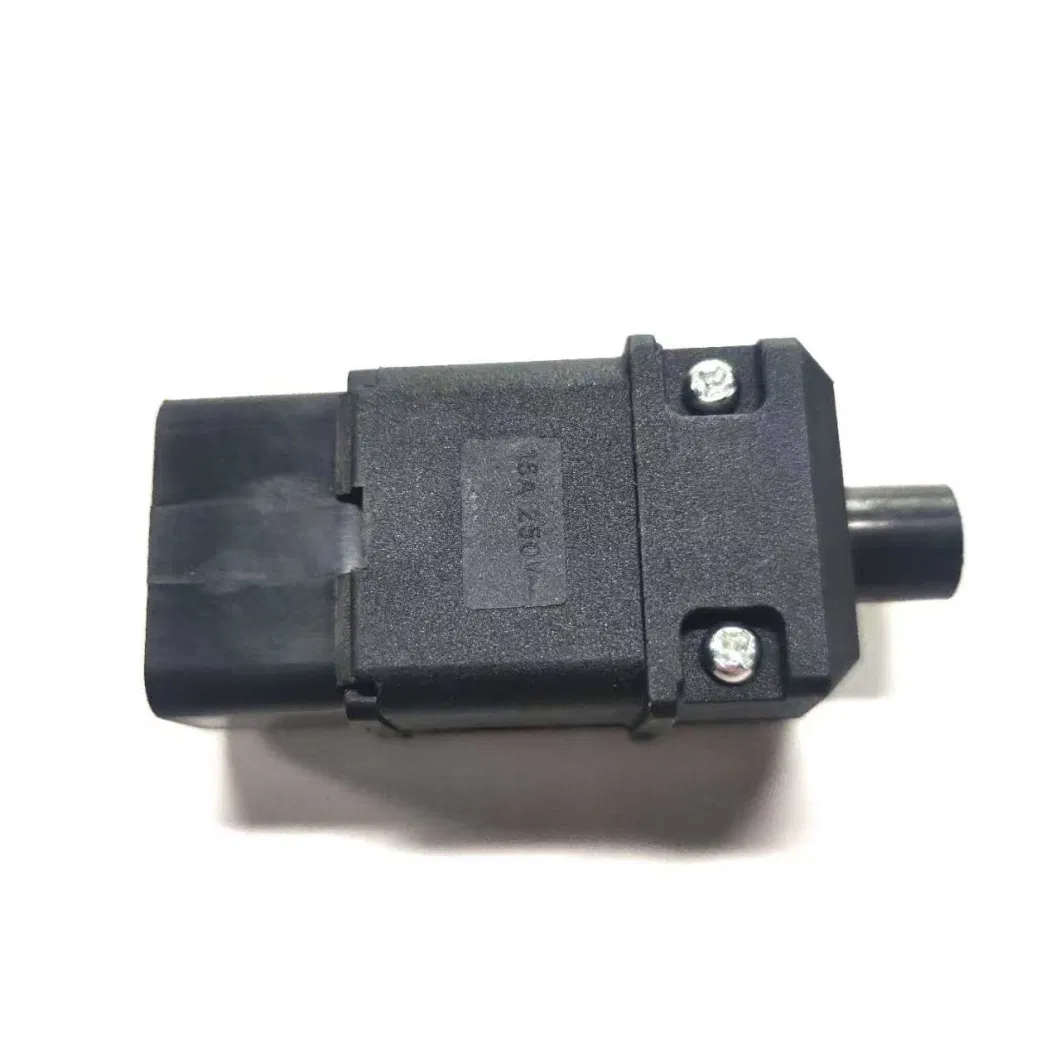 C19 C20 Cable Mount IEC Connector Socket, 16A, 250 V 2pack (C19 Female Plug) C19 Connectors and C20 Inlets