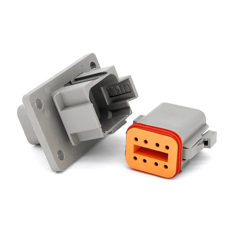 Te Dt04-8p-L012 Deutsch Dt 8 Way Male Connector Car Automotive Plug Waterproof Deutsch Connector