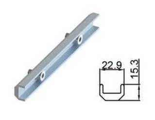 Aluminum Profile Solar Panel Structure Rail Connector Roof Mounting Rail Splice Jointer