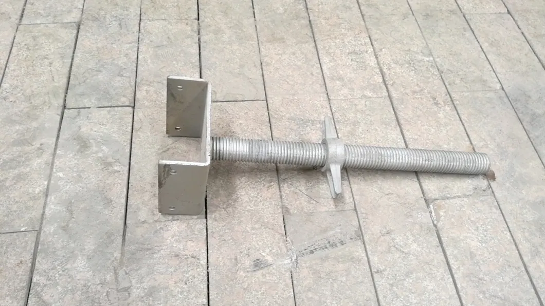 Galvanized Threaded U Head Screw Jack for Scaffolding Support