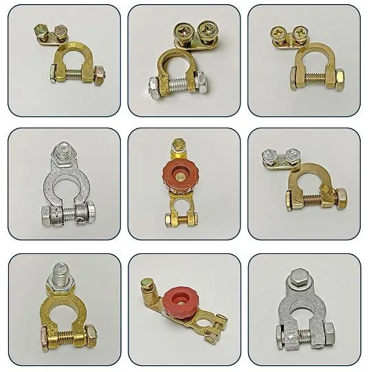 Automobile Battery Connector Wire Clamp Marine Battery Clip Auto Pure Brass Wiring Terminal