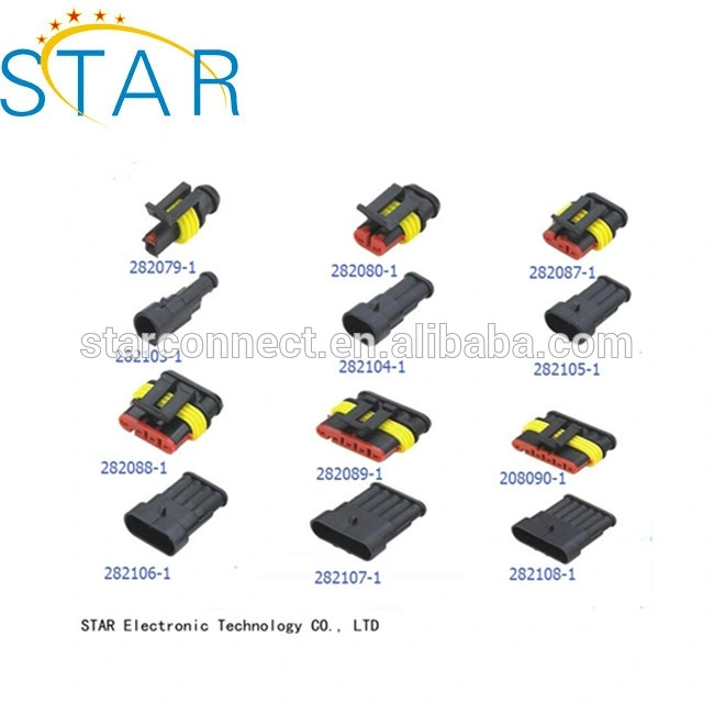 Ways Female Auto Socket Deutsch Dt Auto Connectors Dt06-4s At06-4s Mating Dt04-4p At04-4p