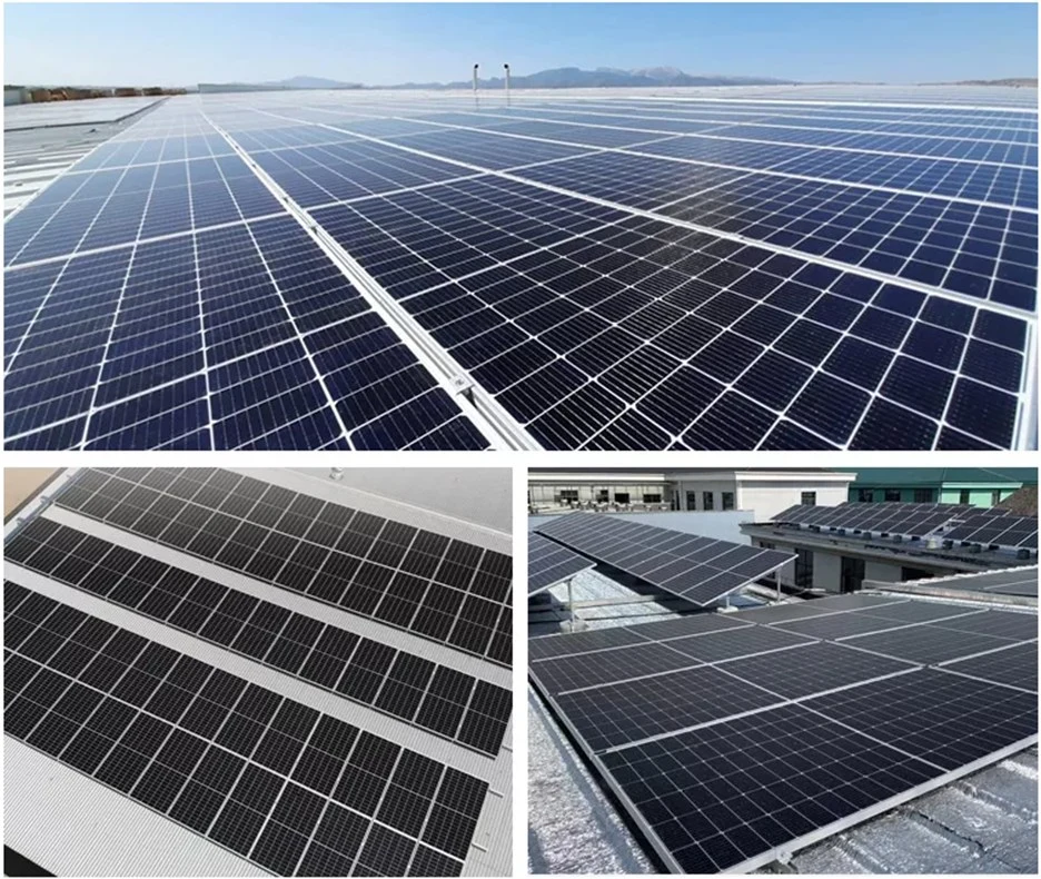 High-Efficiency 9bb Cells PV Module 430W 440W 450W Dual-Glass Solar Panels