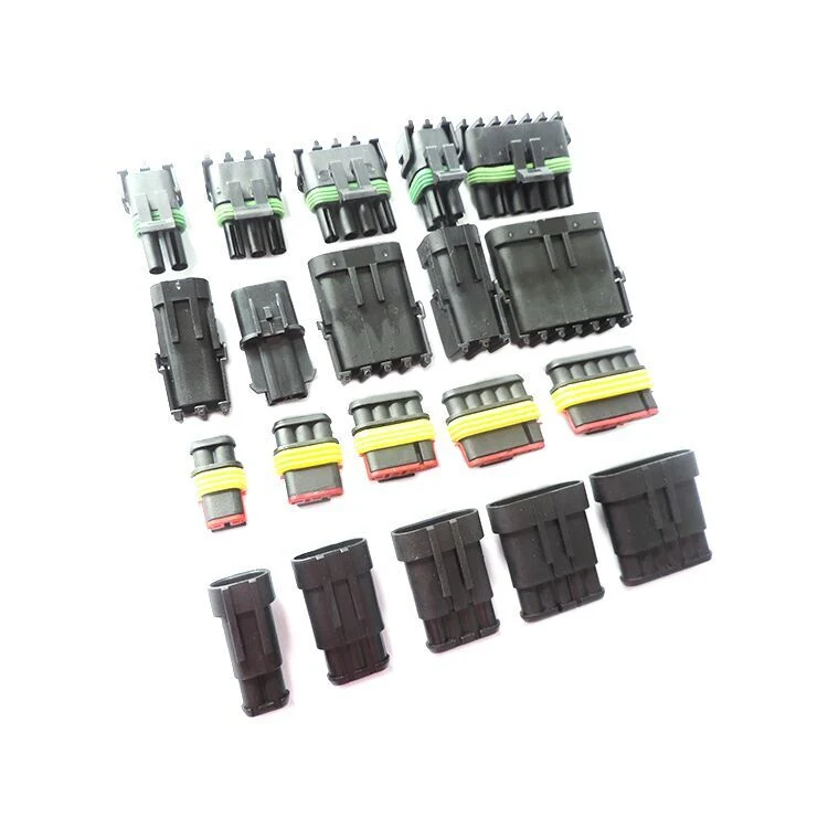 12 Way Deutsch Dt13 Series Right Angle Dt PCB Header Connector Panel Mount Connector Dt13-12PA-G003