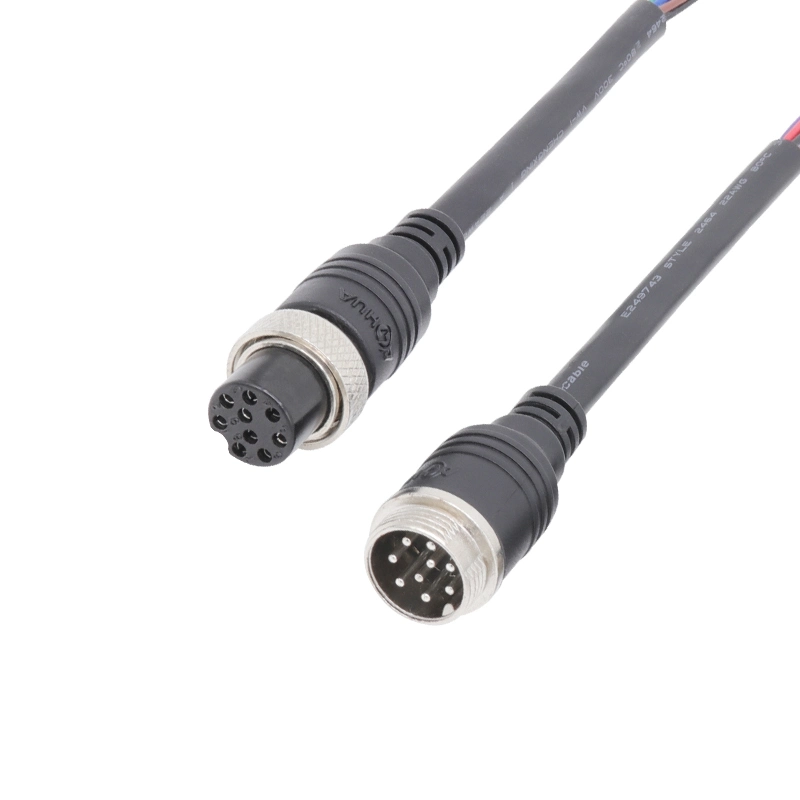 Hot Sale Cable Plug 6 Pin Male to Female Automotive Connector Types