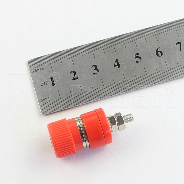 20A Insulated Copper Speaker Terminal 4mm Binding Post Connector