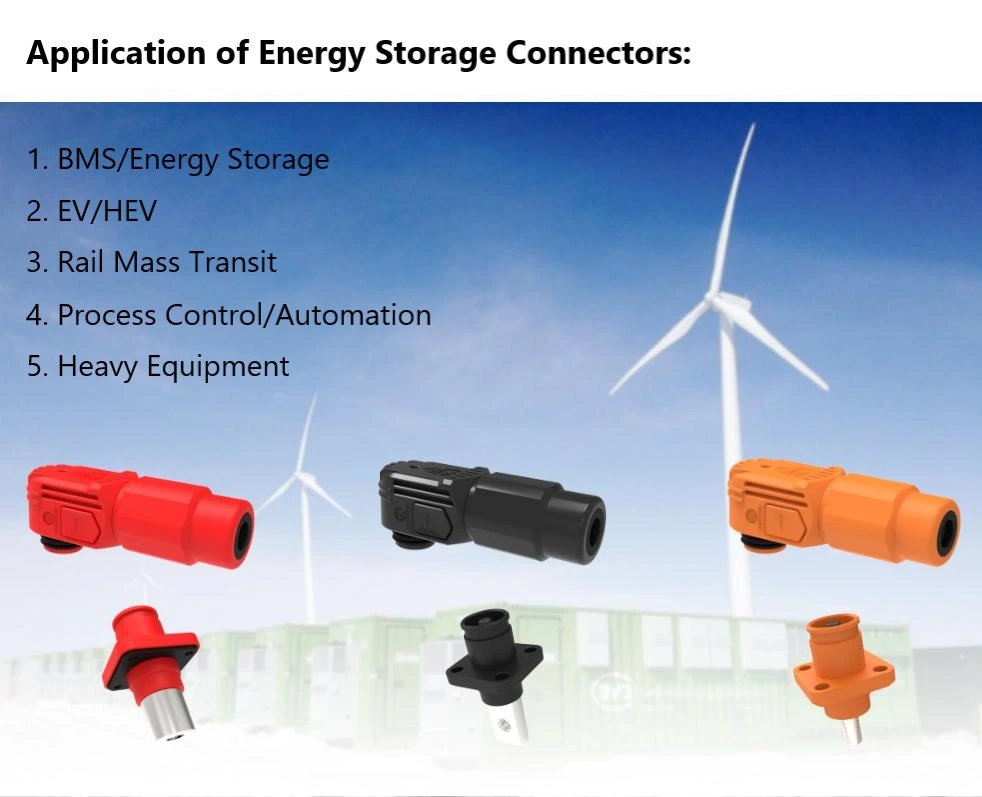 Shenzhen Fpic 1000V&1500V Solar Panel Battery Terminal Energy Storage Power Connector