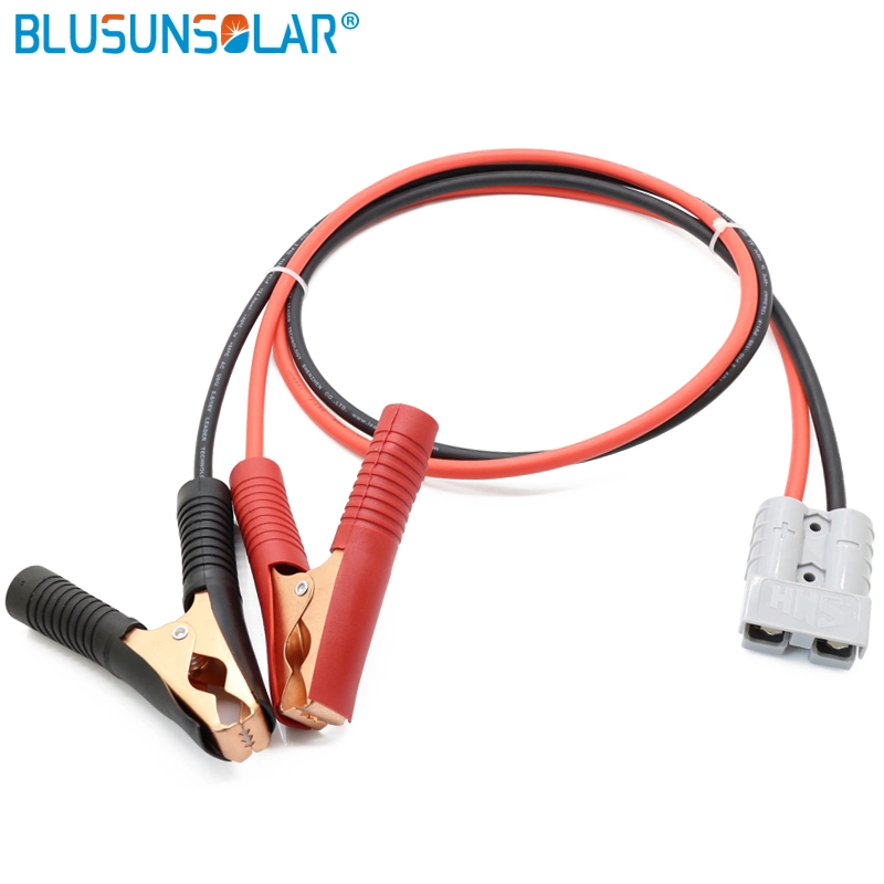 50A 600V Battery Connector with 4 Meter 4mm2 Cable Wire with Alligator Clip