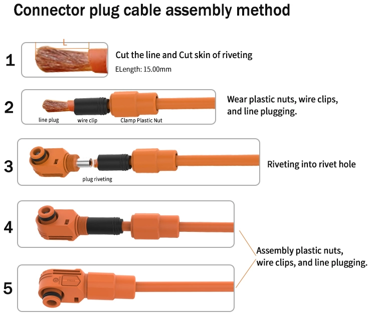 150A Rectangular Pure Copper Terminal Battery Connector Through-Type Terminal Block Power Supply Energy Storage Terminal