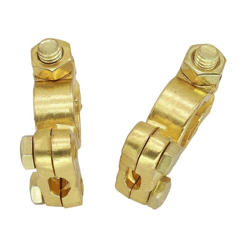 Automobile Battery Connector Wire Clamp Marine Battery Clip Auto Pure Brass Wiring Terminal