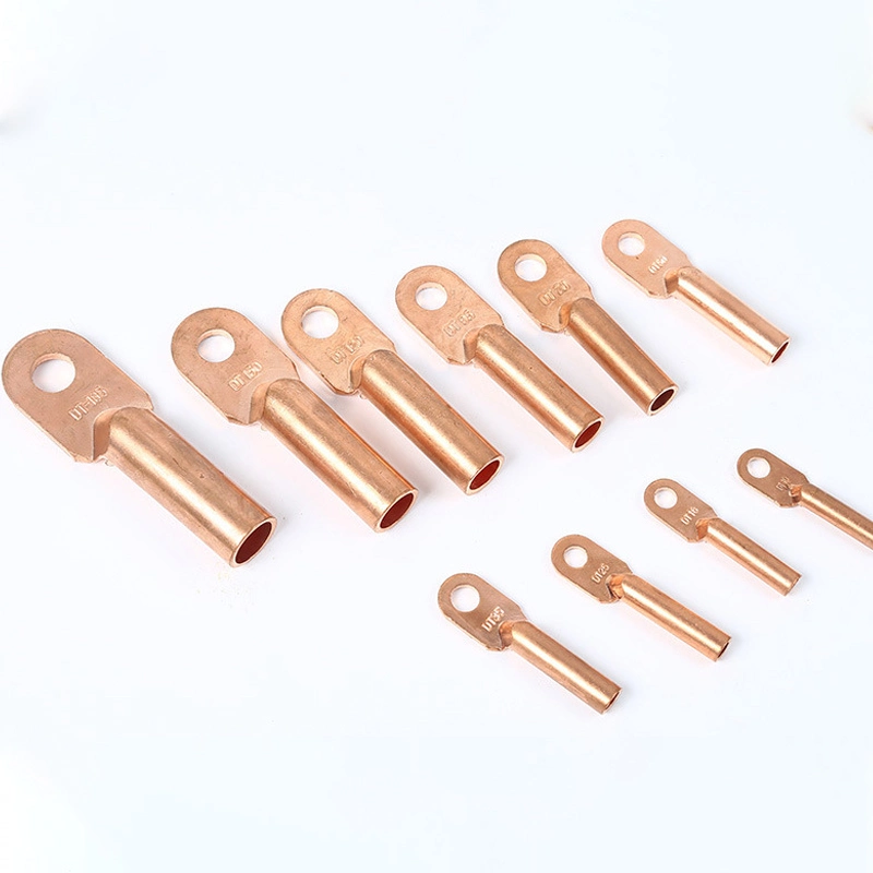 Dt Series Copper Lug Oil Plugging Cable Terminal Crimping Types Connectors