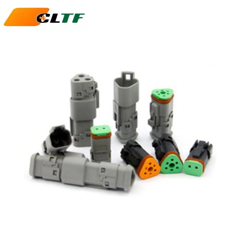 Car Wire Electrical Connectors 1 2 3 4 6 8 10 12 14 Dt06-2p 3p 4p 6p 8p 10p 12p Dt06-2s 3s 4s 6s 8s 10s 12s SA Sb Sc SD Tyco Te Deutsch Dt Series Connector