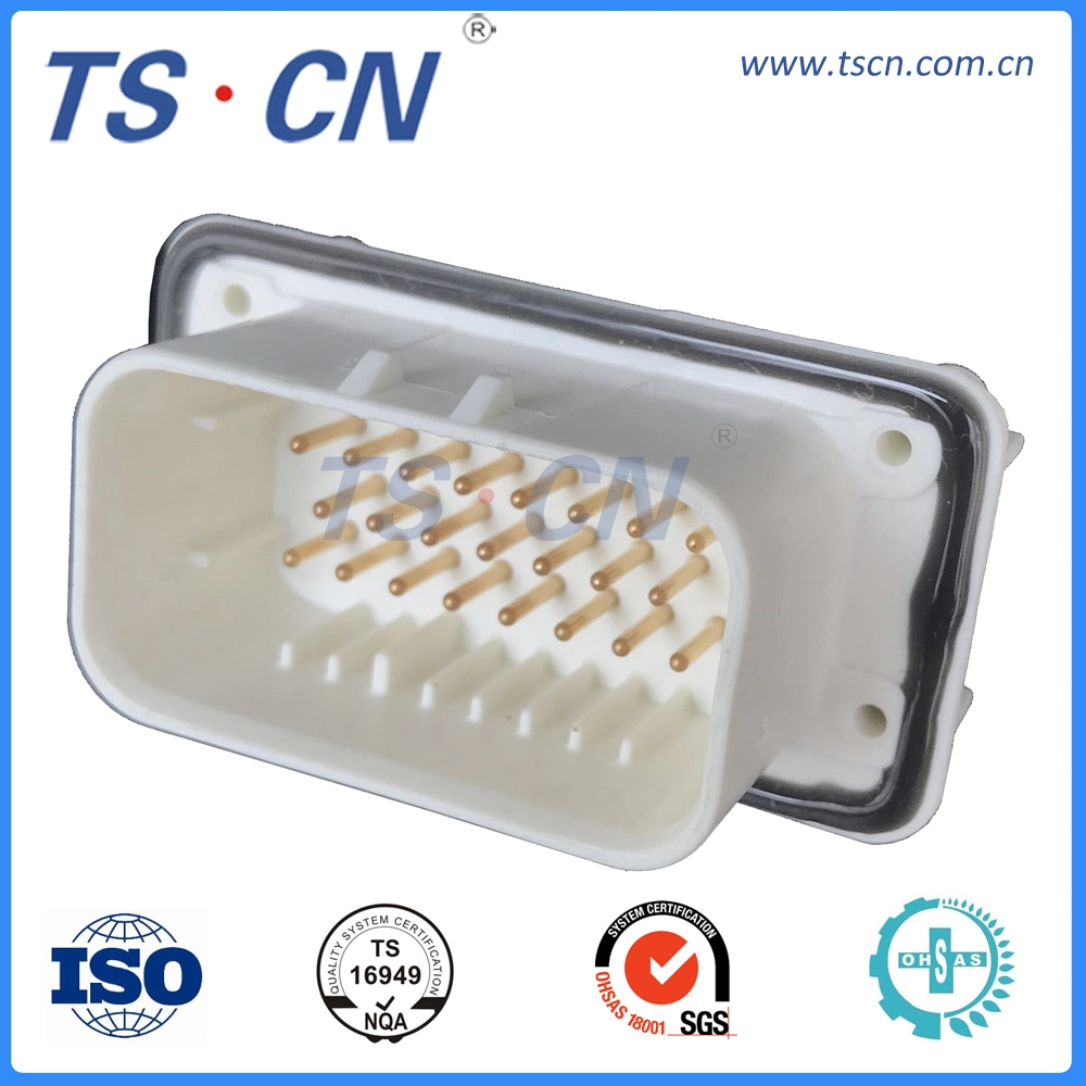 Tscn 23 Position Automotive Connector Header Assembly Vertic Car Electrical Waterproof Male ECU Connector Header PCB Connector Dde Controller 776230