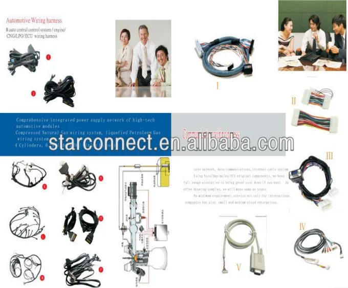 OEM and Customized Ribbon Automotive Wire Connector Types