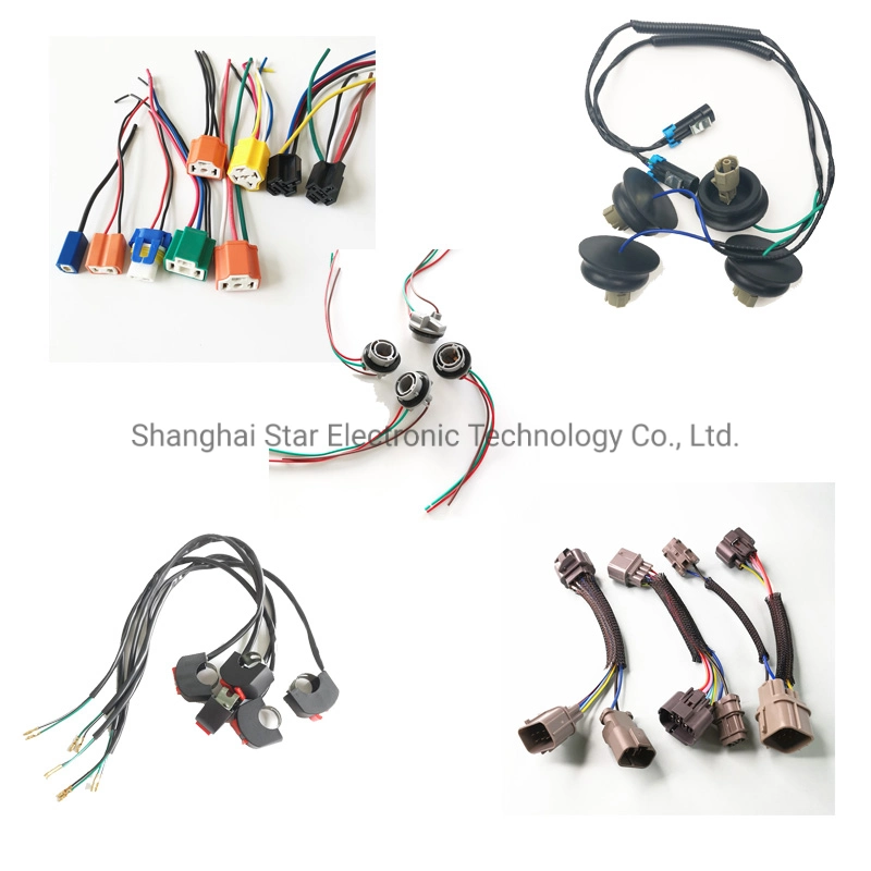 OEM Automotive Amplifier Wire Harness for Auto Radio 16 Circuit ISO Stereo Plug with Toyota Corolla Avalon Fj Cruiser