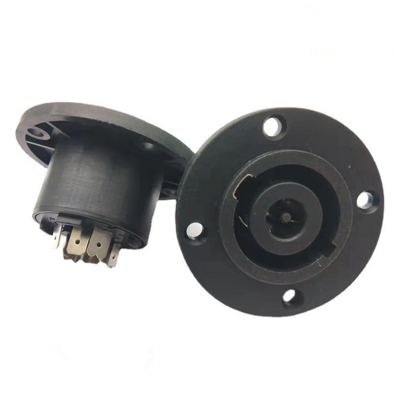 Audio Amplifier Speaker Speakon Socket Audio Cable Connector 8-Core Female Cannon Connector Nl8FC
