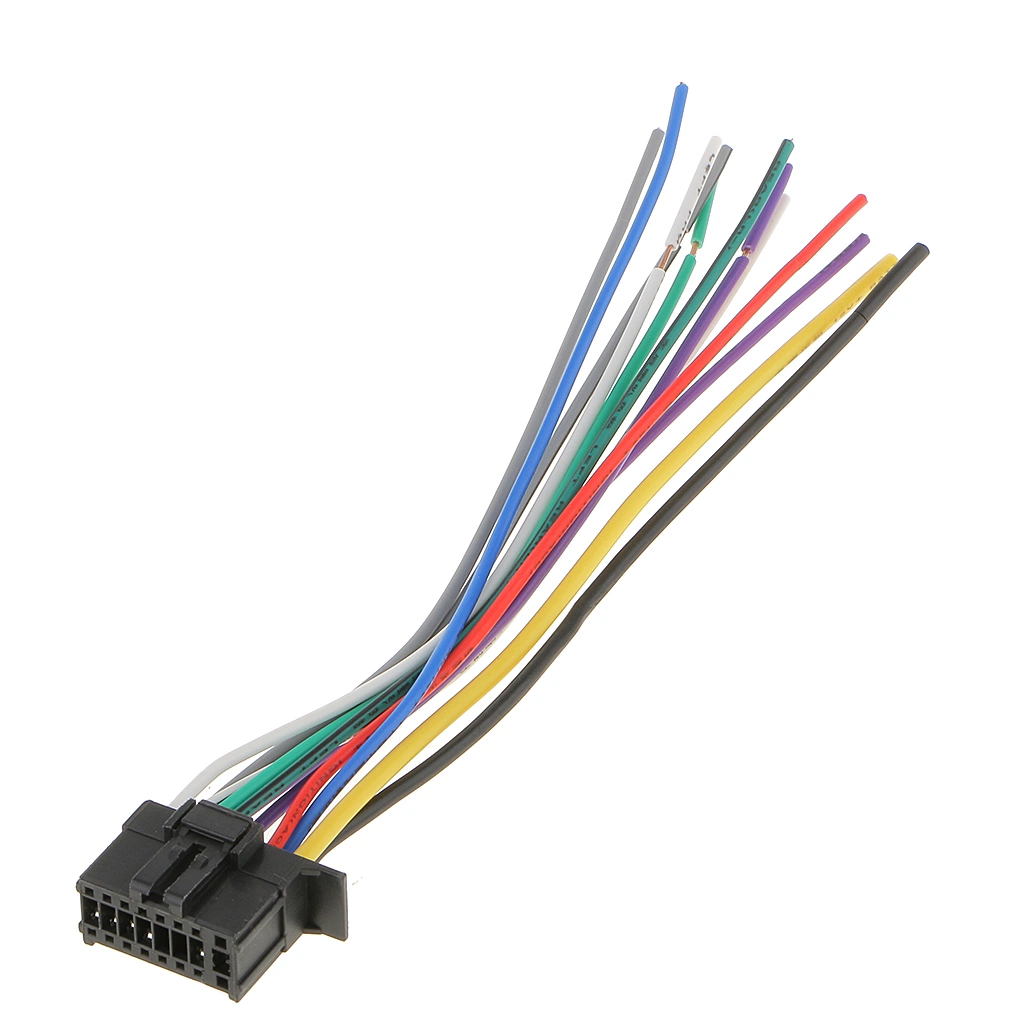 2.54mm Jst Molex Te 16 Pin Connectors with Wiring Harness for Car Radio
