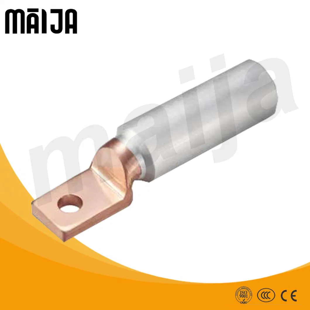 Dt Series Tin Plated Copper Cable Lug Cable Terminals Copper Connector Conform to Chinese National Standards