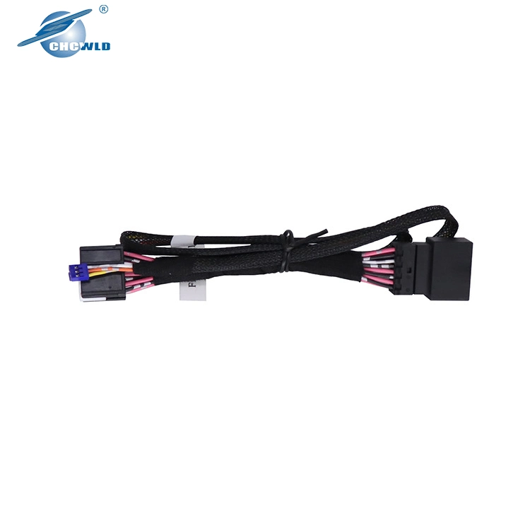 Manufacturers Custom Automotive Image Wiring Harness DSP Power Amplifier Audio Wire Harness