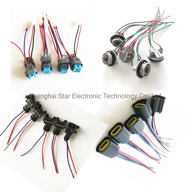 Wire Harness Custom Auto Aftermarket Radio 16 Pin ISO Stereo Plug Cable Amplifier Wire Harness for Malibu Spark Sail