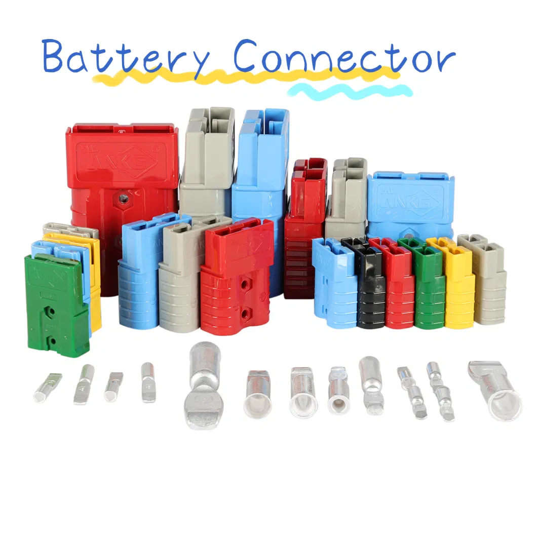 Power Connector 50A 120A 175A 350A Quick Connect 2 Pole Forklift Connector Plug Socket Forklift Battery Connector