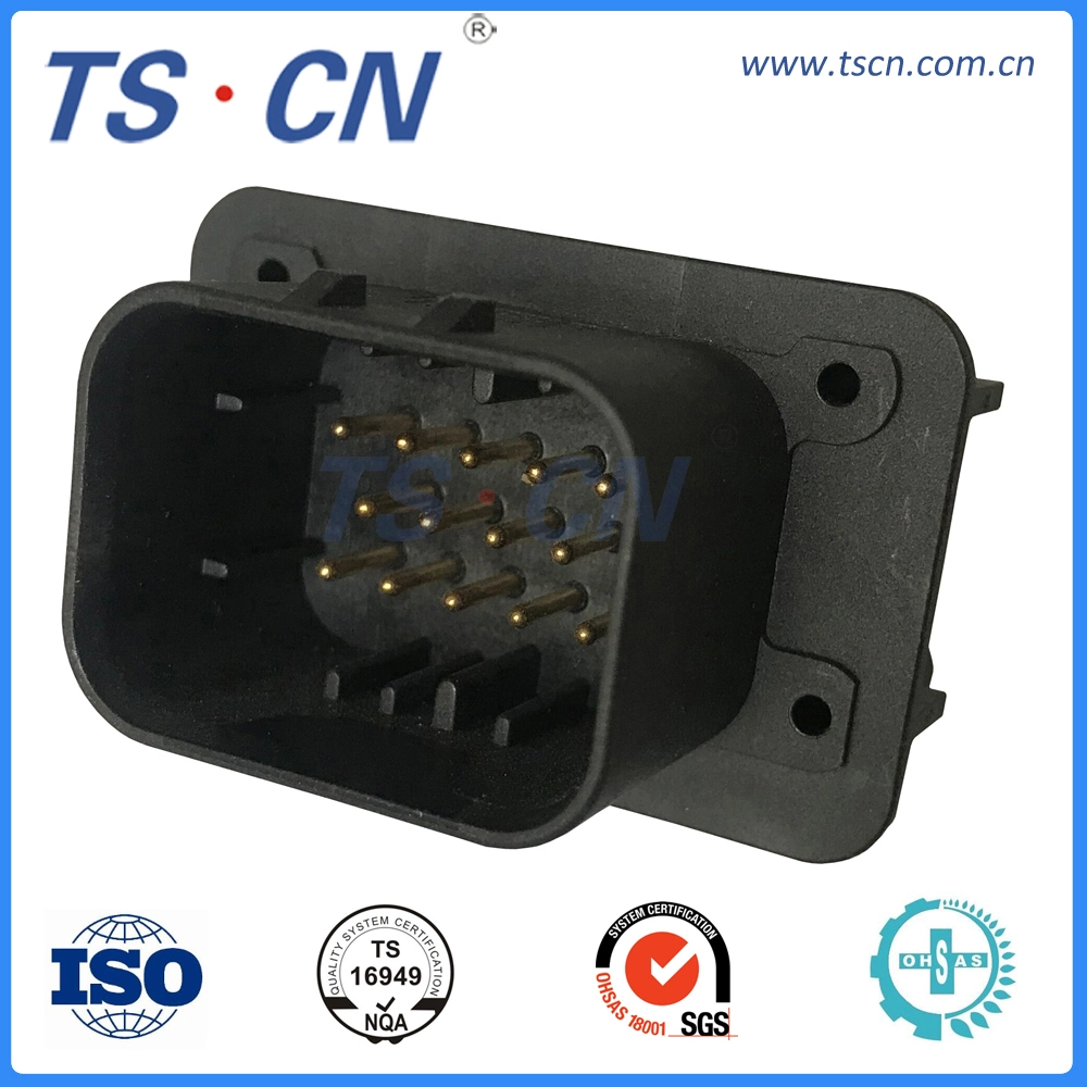 Tscn 23 Position Automotive Connector Header Assembly Vertic Car Electrical Waterproof Male ECU Connector Header PCB Connector Dde Controller 776230