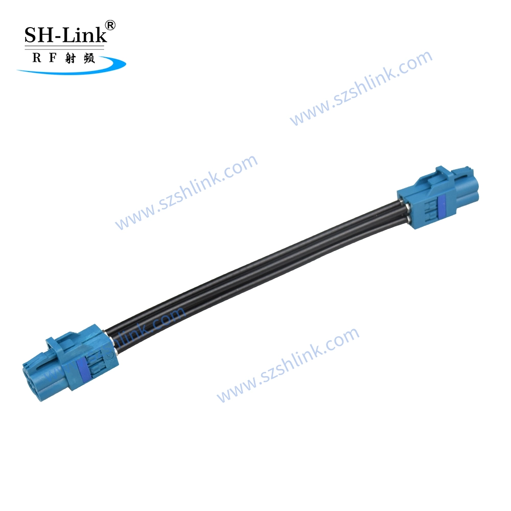 Car Connector Mini Fakra Connector Type Z for 1m Rg174ll Cable Can Be Custermized